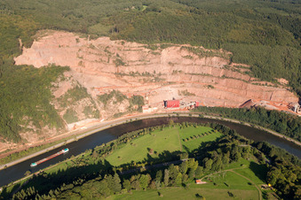 Düro hard stone works in Taben-Rodt in the state Rhineland-Palatinate, Germany
