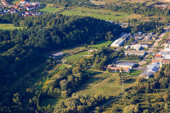 Glider in the district Könen in Konz in the state Rhineland-Palatinate, Germany