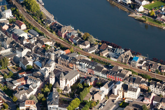 Wasserbillig in the state Grevenmacher, Luxembourg out of the air
