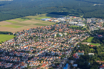 Postgrabenstr in Bellheim in the state Rhineland-Palatinate, Germany