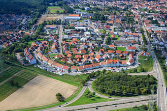 Ahornweg, Helmut-Braun-Ring in Rülzheim in the state Rhineland-Palatinate, Germany