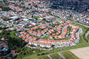 The district Helmut-Braun-Ring in Ruelzheim in the state Rhineland-Palatinate, Germany