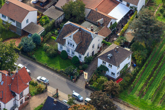 Aerial photograpy of Zimmermann's Apple Days in Wachenheim an der Weinstraße in the state Rhineland-Palatinate, Germany