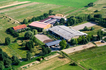 Kutzi Pics Riding Center in the district Wöschbach in Pfinztal in the state Baden-Wuerttemberg, Germany