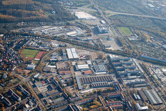 Ostring in the district Oststadt in Karlsruhe in the state Baden-Wuerttemberg, Germany