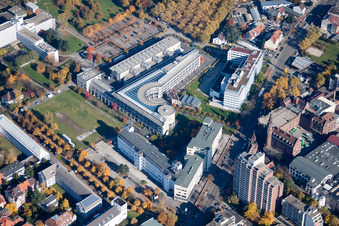 Fraunhofer Institute in the district Oststadt in Karlsruhe in the state Baden-Wuerttemberg, Germany