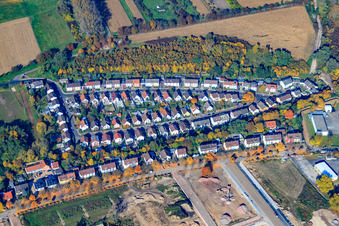Kolbengärten x Blindstr in the district Knielingen in Karlsruhe in the state Baden-Wuerttemberg, Germany