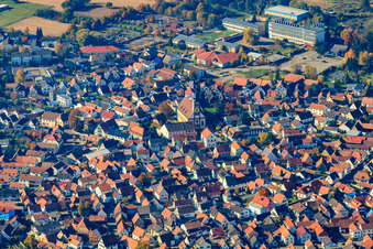 Church in Hagenbach in the state Rhineland-Palatinate, Germany