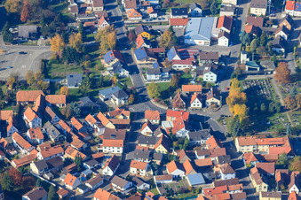 Friedenstraße x Ludwigstr in Hagenbach in the state Rhineland-Palatinate, Germany