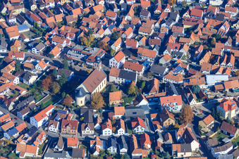 Church Hagenbach in Hagenbach in the state Rhineland-Palatinate, Germany
