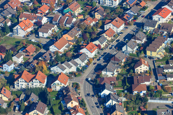 Habsburger Allee x Drachenfelsstrasse in Hagenbach in the state Rhineland-Palatinate, Germany