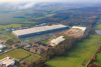 Gazely Logistics Center 2nd construction phase for STS Group in the district Minderslachen in Kandel in the state Rhineland-Palatinate, Germany