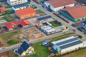 Bus company Henigin in Hatzenbühl in the state Rhineland-Palatinate, Germany