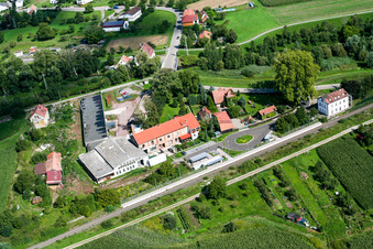 Train station Berg(Palatinate) in Berg in the state Rhineland-Palatinate, Germany