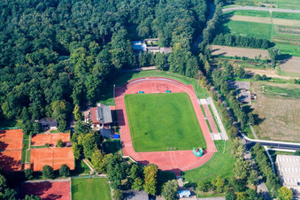 Bienwald Stadium Kandel in Kandel in the state Rhineland-Palatinate, Germany