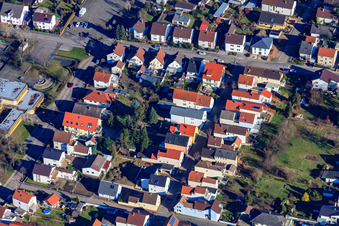 Marie-Juchacz-Straße in Lingenfeld in the state Rhineland-Palatinate, Germany