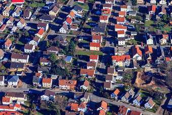 Bismarckstr in Lingenfeld in the state Rhineland-Palatinate, Germany