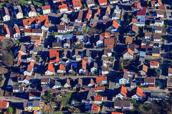 Römerstr in Lingenfeld in the state Rhineland-Palatinate, Germany