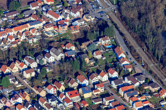 Kolpingstr in Lingenfeld in the state Rhineland-Palatinate, Germany