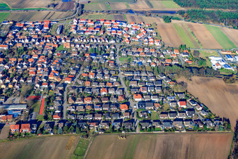 Goethestr in Hanhofen in the state Rhineland-Palatinate, Germany