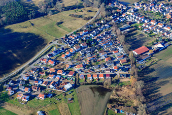 Silzweg in Hanhofen in the state Rhineland-Palatinate, Germany