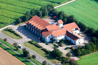 Volunteer fire department equipment house Kandel in Kandel in the state Rhineland-Palatinate, Germany