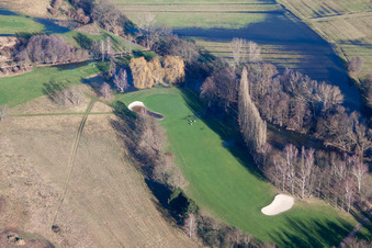 Golf Club Pfalz Neustadt ad Weinstraße eV in the district Geinsheim in Neustadt an der Weinstraße in the state Rhineland-Palatinate, Germany from above