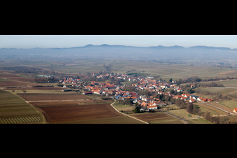 Panorama from the local area and environment in Dierbach in the state Rhineland-Palatinate
