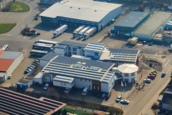 Aerial photograpy of REHA med Gesundheitspark GmbH - Department of Orthopaedics & Neurology in Herxheim bei Landau in the state Rhineland-Palatinate, Germany