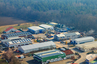 At Gäxwald in Herxheim bei Landau in the state Rhineland-Palatinate, Germany