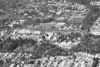 Round sports hall of the Turnverein 1861 in the ASV Landau 1946 eV in Landau in der Pfalz in the state Rhineland-Palatinate, Germany