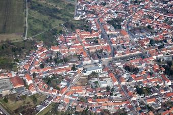 Thüngenstr in Philippsburg in the state Baden-Wuerttemberg, Germany