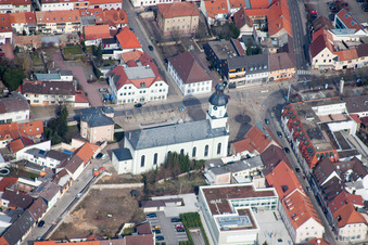 St. Mary in Philippsburg in the state Baden-Wuerttemberg, Germany