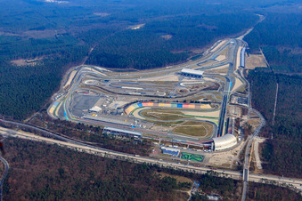 Hockenheimring Baden-Württemberg Motodrom in Hockenheim in the state Baden-Wuerttemberg, Germany