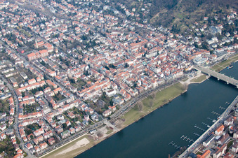Uferstr at the Neckarwiese in the district Neuenheim in Heidelberg in the state Baden-Wuerttemberg, Germany