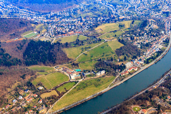 Benedictine Abbey of Neuburg above the Neckar in the district Ziegelhausen in Heidelberg in the state Baden-Wuerttemberg, Germany