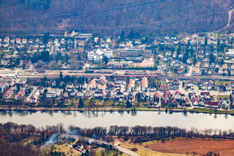Güterbahnhofstr in Neckargemünd in the state Baden-Wuerttemberg, Germany
