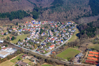 At Mittelberg in Zwingenberg in the state Baden-Wuerttemberg, Germany