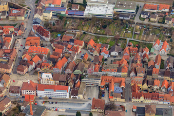 City administration Eppingen at the market square in Eppingen in the state Baden-Wuerttemberg, Germany
