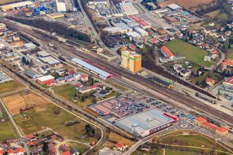 Kaufland Eppingen at the train station in Eppingen in the state Baden-Wuerttemberg, Germany