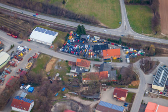 Kaygun car recycling in Eppingen in the state Baden-Wuerttemberg, Germany