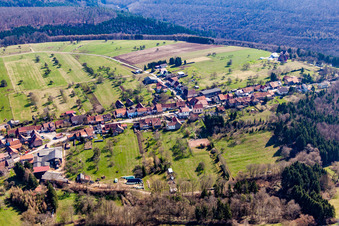 Ratzwiller in the state Bas-Rhin, France out of the air