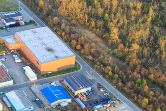 Warehouse of the Weber furniture store in Herxheim bei Landau in the state Rhineland-Palatinate, Germany
