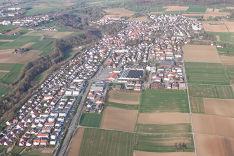 District Höfingen in Leonberg in the state Baden-Wuerttemberg, Germany