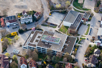 School building of the Johannes-Kepler-Gymnasium in Leonberg in the state Baden-Wurttemberg, Germany