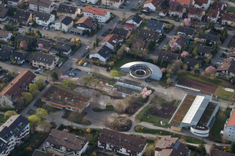 Ecumenical Center Ezach in the district Eltingen in Leonberg in the state Baden-Wuerttemberg, Germany