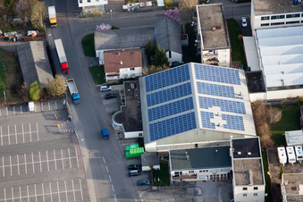METDRA Metal and Wire Goods Factory GmbH, Dieselstr in the district Eltingen in Leonberg in the state Baden-Wuerttemberg, Germany from the plane