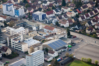 Drone image of METDRA Metal and Wire Goods Factory GmbH, Dieselstr in the district Eltingen in Leonberg in the state Baden-Wuerttemberg, Germany