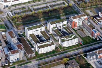 Administration building of the company of Vodafone D2 GmbH Nieoflassung Sued-West in Weilimdorf in the state Baden-Wurttemberg, Germany
