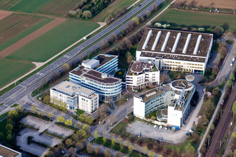 Administration building of the company of CARDIF Allgemeine Versicherung, Andreae-Noris Zahn AG Leistungs- and Servicecenter -ANZAG- and PETA Deutschlond e.V in Weilimdorf in the state Baden-Wurttemberg, Germany